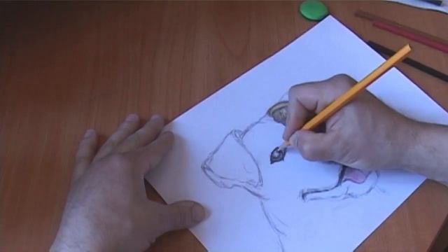 Попытки рисования/Соня в цветных карандашах смотреть онлайн