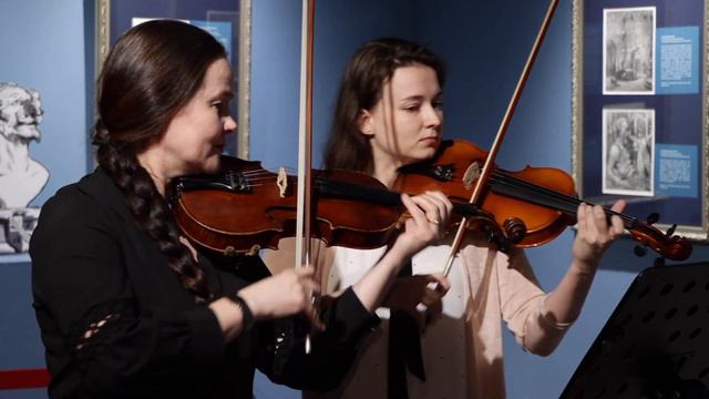 Дарья Осколкова в дуэте с Эльвирой Сементух «Salut d'Amour» смотреть онлайн