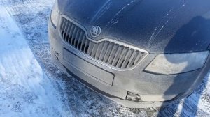 Шкода Октавия А7. Борьба с адской жижей или зачем я закрыл нижний воздухозаборник.