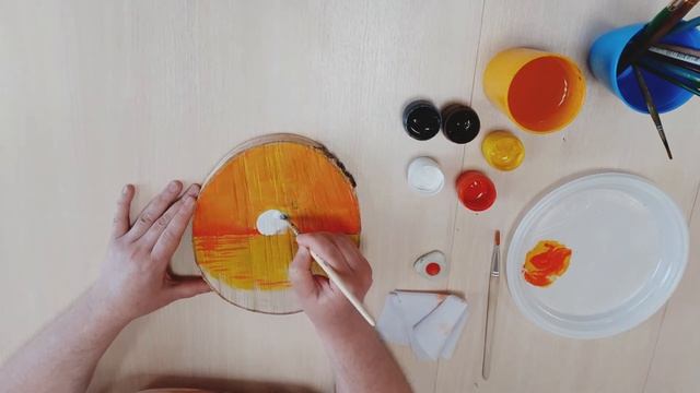 Мастер-класс рисование на спиле дерева смотреть онлайн