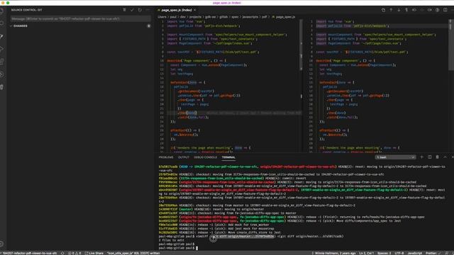 FE Skillsharing: Compare Merge Request versions locally смотреть онлайн