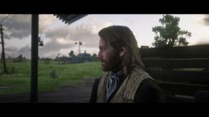 Артур изливает душу монахине. Red Dead Redemption 2