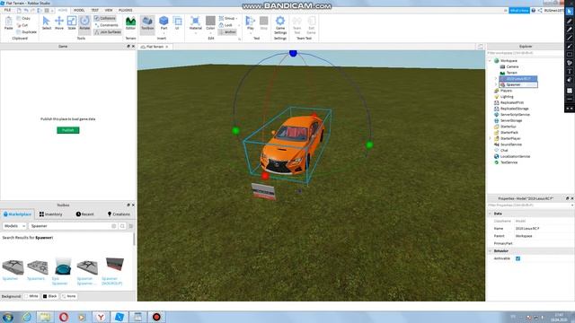 Как сделать спавнер машин в роблокс! Урок #4 смотреть онлайн
