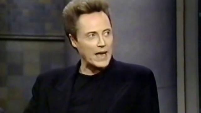 Christopher Walken on Late Night (1992) смотреть онлайн