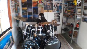 "THE BLISTER EXISTS" - SLIPKNOT - DRUM COVER WITH JOEY JORDISON MASK & DRUM KIT