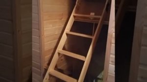 Чердачный люк с лестницей
