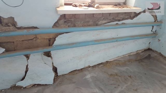 #172 Бетонные полы по грунту. Переехали на Кубань. Ремонт Кубанского дома. смотреть онлайн