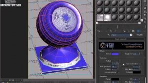 Видеокурс по 3ds max. Создание глянцевого пластика. Урок 231
