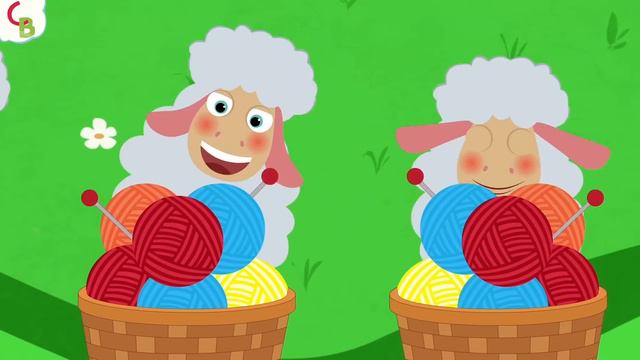 Baa Baa Black Sheep Nursery Rhyme with Lyrics for Kids | Children Songs by Cuddle Berries