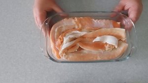 Брюшки сёмги в пряном рассоле