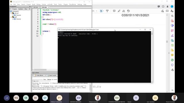 C++ meeting Arrays A02 discussion Q A смотреть онлайн
