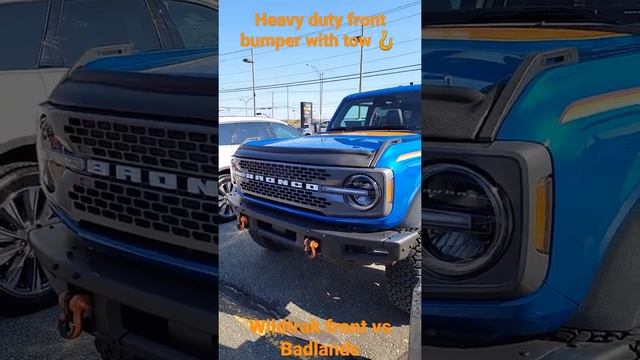 Ford Bronco Wildtrak vs Badlands. Best Bronco Model?