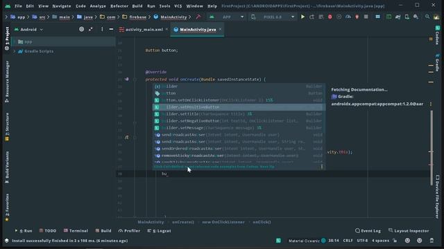 Alert Dialog In Android Studio смотреть онлайн