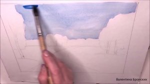 Что такое воздушная перспектива? | Учебный рисунок для детей 12+ #воздушнаяперспективавпейзаже