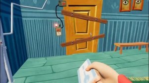 Hello Neighbor Как открыть дверь с выходом