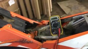 KTM 250sxf 2011 глохнет