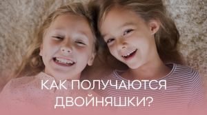 ??? Как получаются двойняшки?