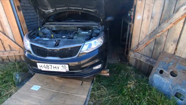 KIA RIO Очередная замена масла. Total гудбай! Перехожу на другое масло. смотреть онлайн