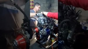 Запуск двигателя ом 616