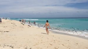 Самый красивый Пляж - Канкун, Карибское море ( Сancun, Mexico )