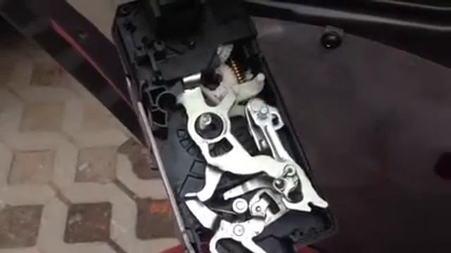 Opel astra h 2007. Ремонт замка задряя дверь смотреть онлайн