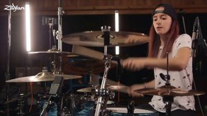 Zildjian x Kristina Schiano Drum Cover