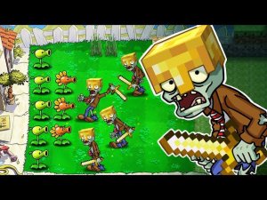 PLANTS Vs ZOMBIES Minecraft Animation