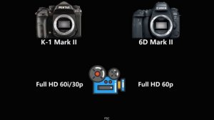 PENTAX K-1 Mark II vs Canon EOS 6D Mark II