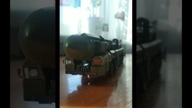 Сборная модель Тополь М 