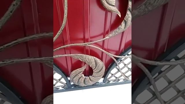 Кованая калитка своими руками! Forged gate do it yourself