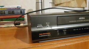 Видеомагнитофон AKIRA ( Назад в будущее ) Ретро обзор.