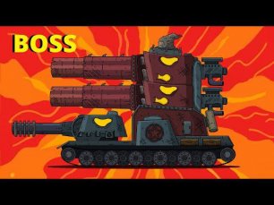 Как нарисовать танк Новый Босс - Мультики про танки