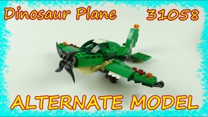 Dinosaur Plane ALTERNATE MODEL - 31058 - Lego Creator