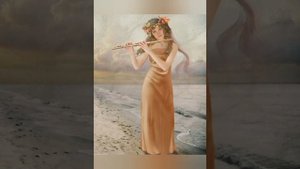 Веня Д'ркин. Девочка с флейтой.