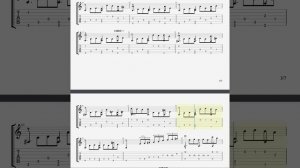 Libertango classic guitar scores - Stas Karpenko arrangement