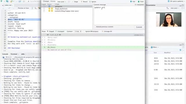 Day 08: Solo patterns || blogdown + GitHub + Netlify Deploy Previews / Branches #12DaysOfDusting смотреть онлайн