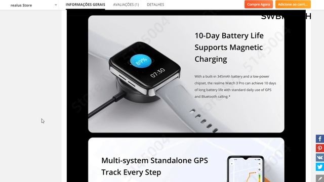 Lançamento REALME WATCH 3 PRO - AMOLED, GPS, BOA BATERIA e BOM PREÇO! Mas já vale a pena comprar? смотреть онлайн