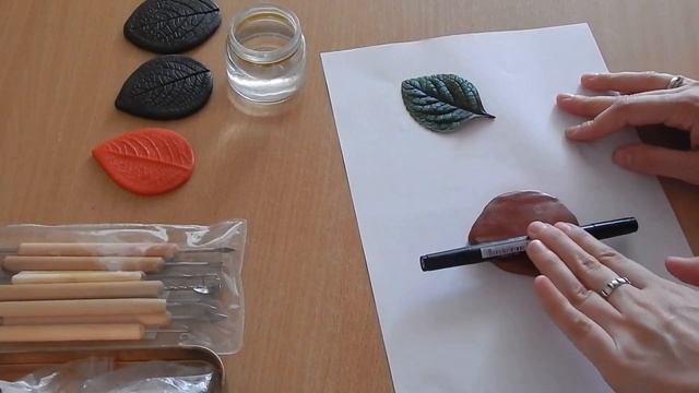Молды ручной работы для фоамирана своими руками из жывих листьев DIY