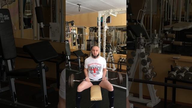 Бицепс со штангой сидя смотреть онлайн