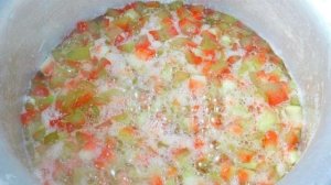 Варенье из арбузных корок с цитрусами