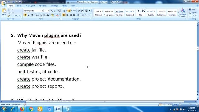 Maven Real time Interview Questions and Answers смотреть онлайн