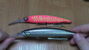 Deps Balisong Minnow 130SF Longbill (копия Allblue с Aliexpress). Убийца глубоководных монстров!
