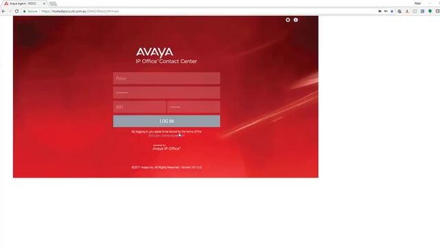 PoweredbyAvaya IP Office Contact Centre Agent UI смотреть онлайн