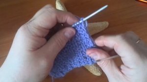 ПРОСТОЙ В ИСПОЛНЕНИИ УЗОР спицами