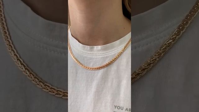 Цепочка колос 4 мм. смотреть онлайн