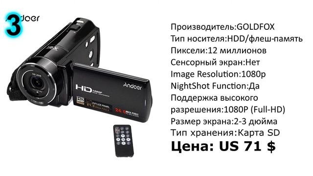 Топ 5 лучших камер для видеоблоге Лучшие цены от 50 $
