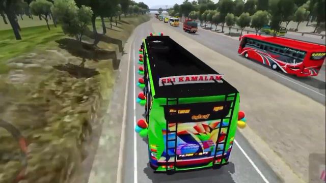 KOVAI to PALANI 😍 SRI KAMALAM BUS LIVERY KRISHNA BUS MOD смотреть онлайн