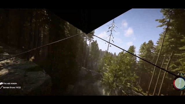 Glider From Top Of The Mountain To The Beach | Sons Of The Forest смотреть онлайн