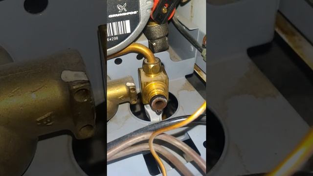 Диагностика крана подпитки котла vaillant