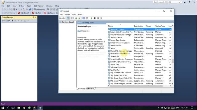 Fix error cannot connect to SQL Server